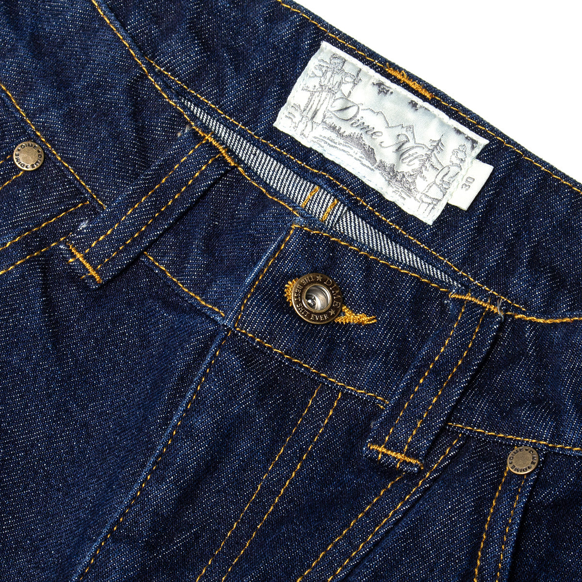 Classic Baggy Denim Pants