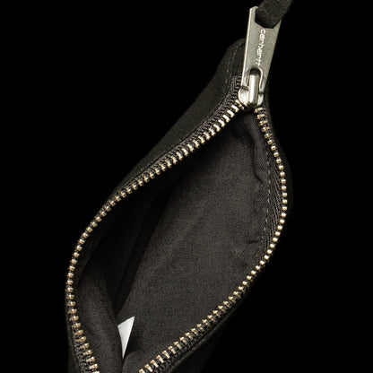 Suede Zip Wallet