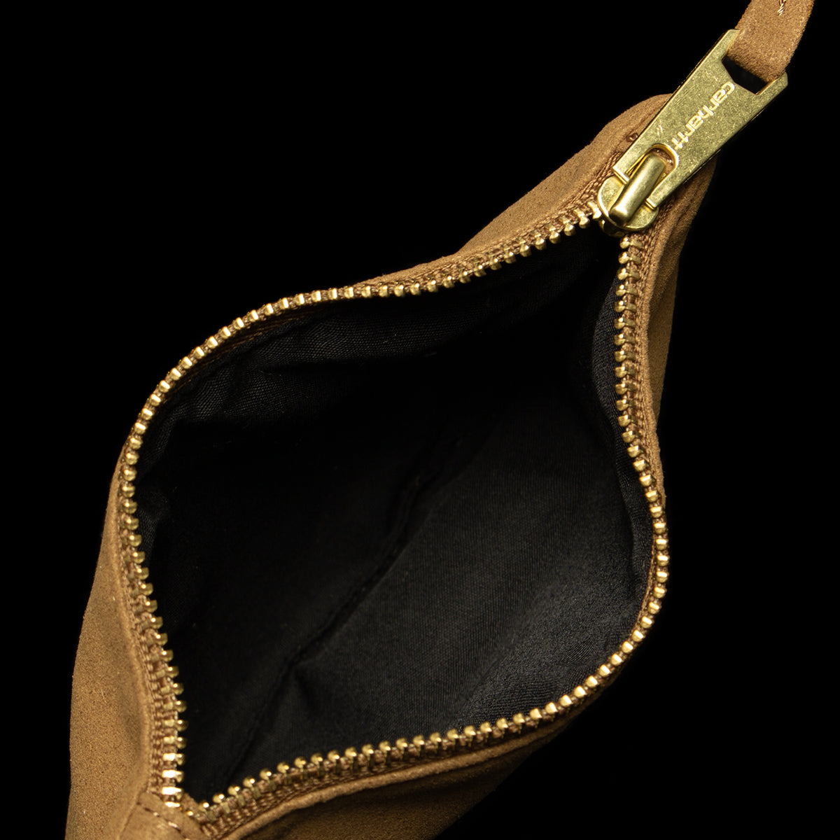 Suede Zip Wallet