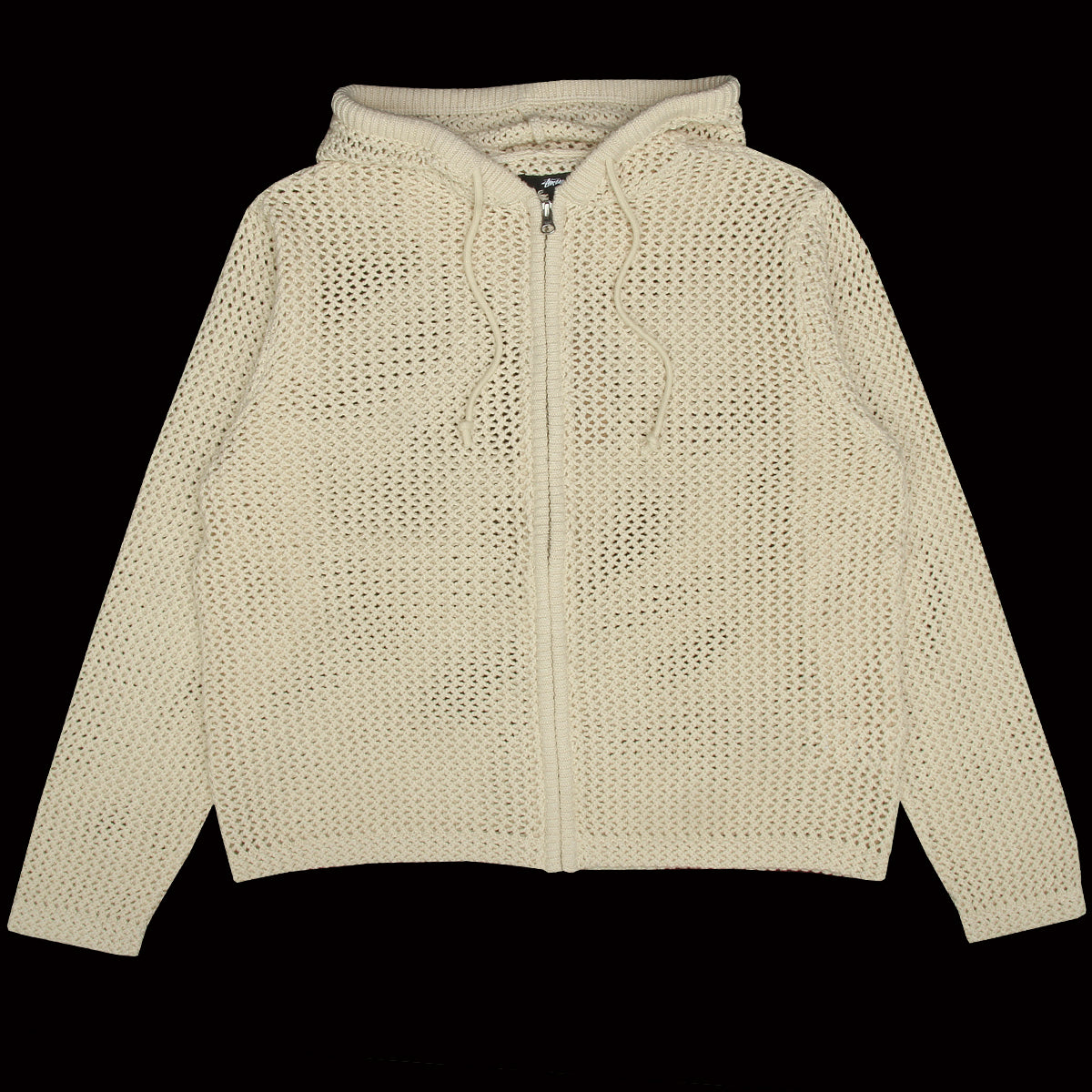 Mesh Zip Hood