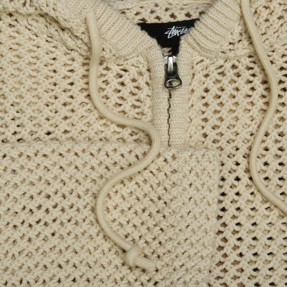 Mesh Zip Hood