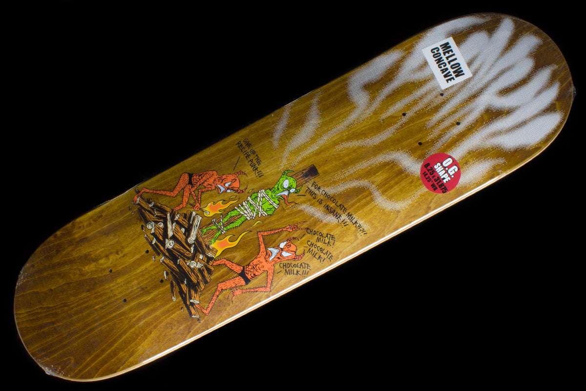 Long Wizardry Deck Brown 8.25"