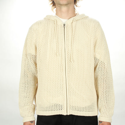 Mesh Zip Hood