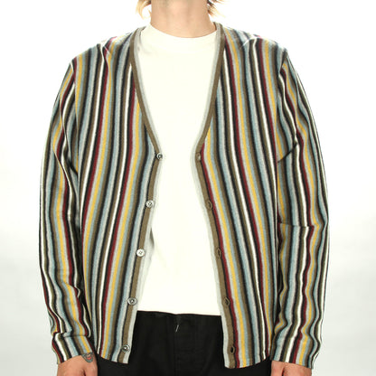 Stripe Pattern Cardigan