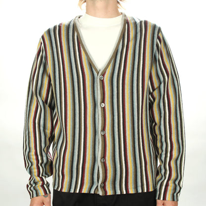 Stripe Pattern Cardigan