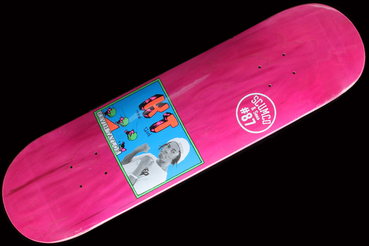 Kevin Taylor Dukes Up Deck Pink 8.125"