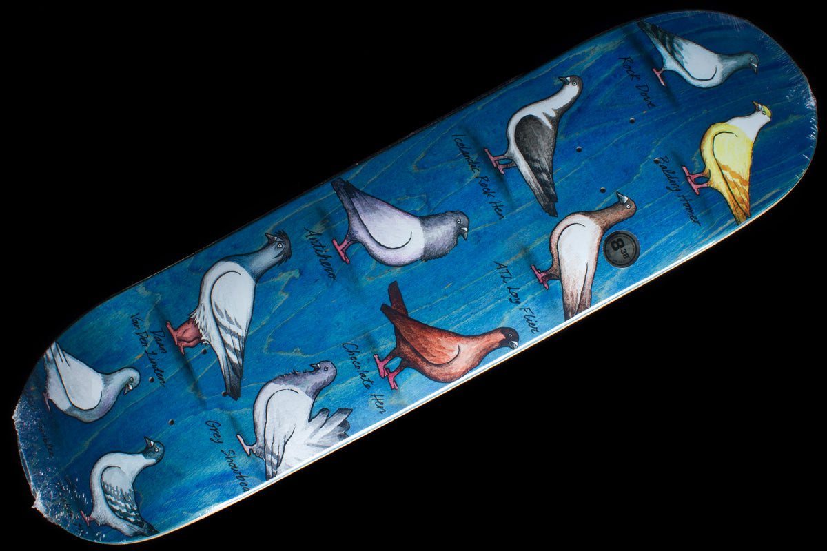Daan Show Pigeons Deck Blue 8.38