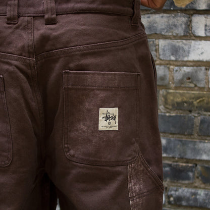 Spotted Bleach Work Pant