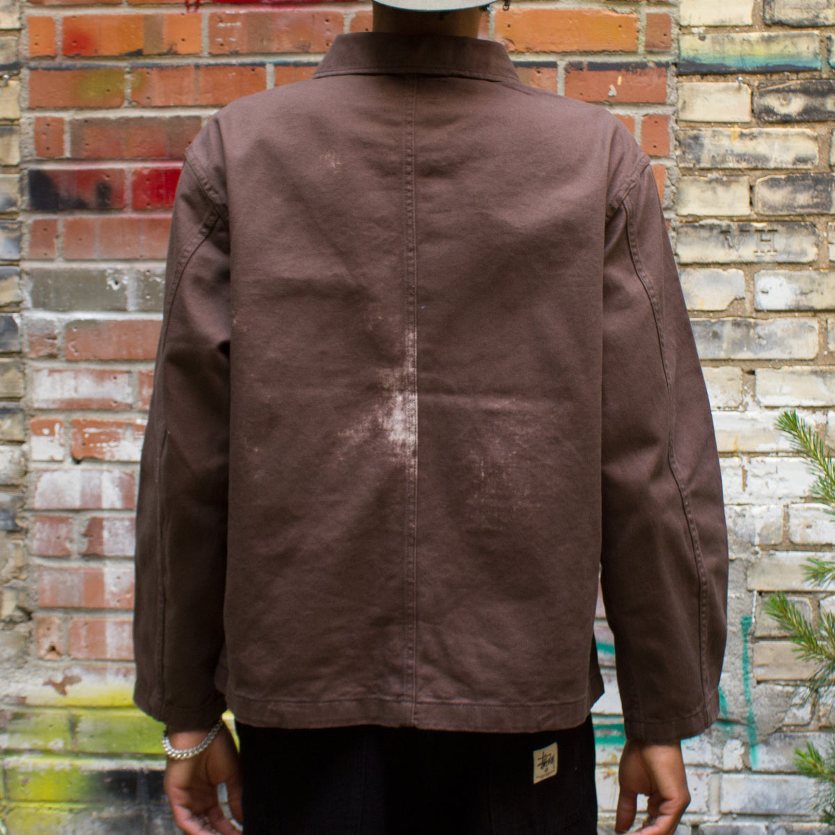 Spotted Bleach Chore Jacket