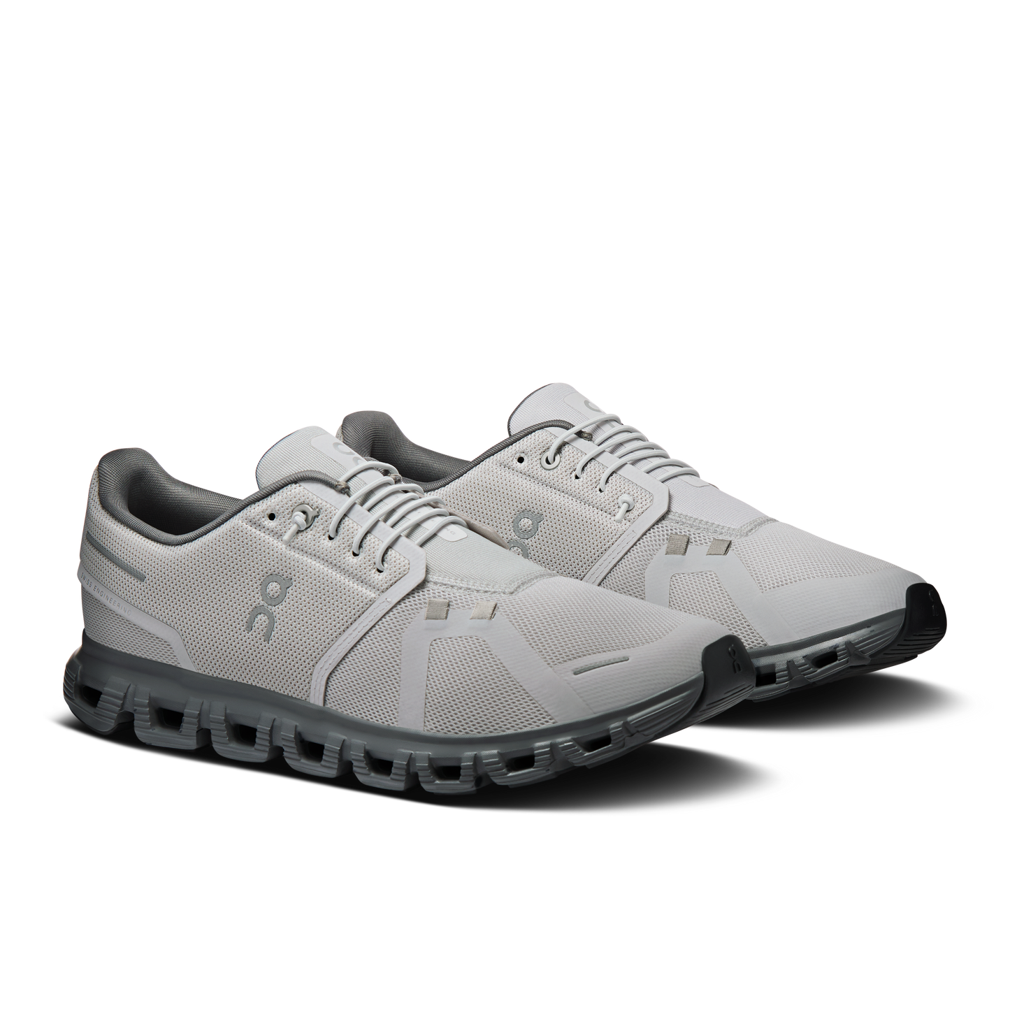On Running Men's Cloud 6 Shoes - Wolf / Rock