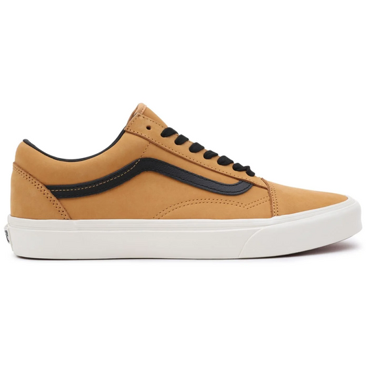 Vans Men's Old Skool Shoes - Nubuck Honey Gold / Black