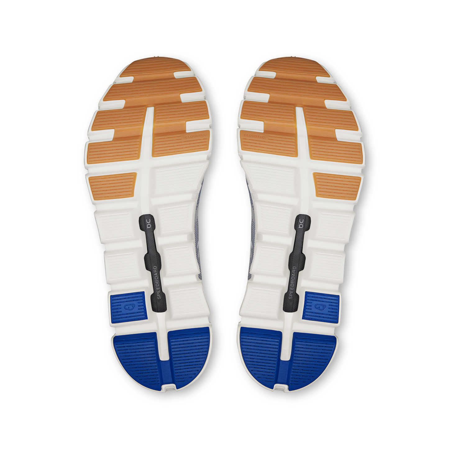 On Running Men's Cloud 6 Versa Shoes - Ice / Indigo