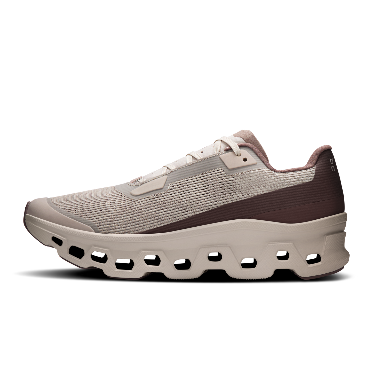 On Running Women's Cloudmonster Void Shoes - Fog / Pearl