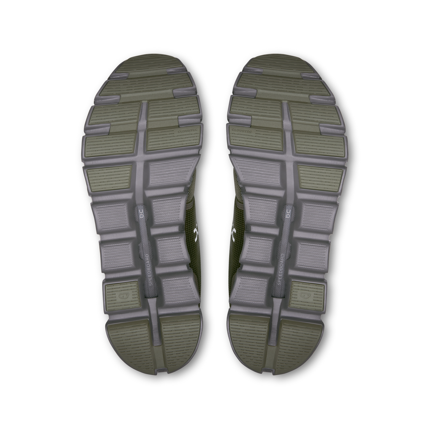 On Running Men's Cloud 6 Shoes - Olive / Eclipse