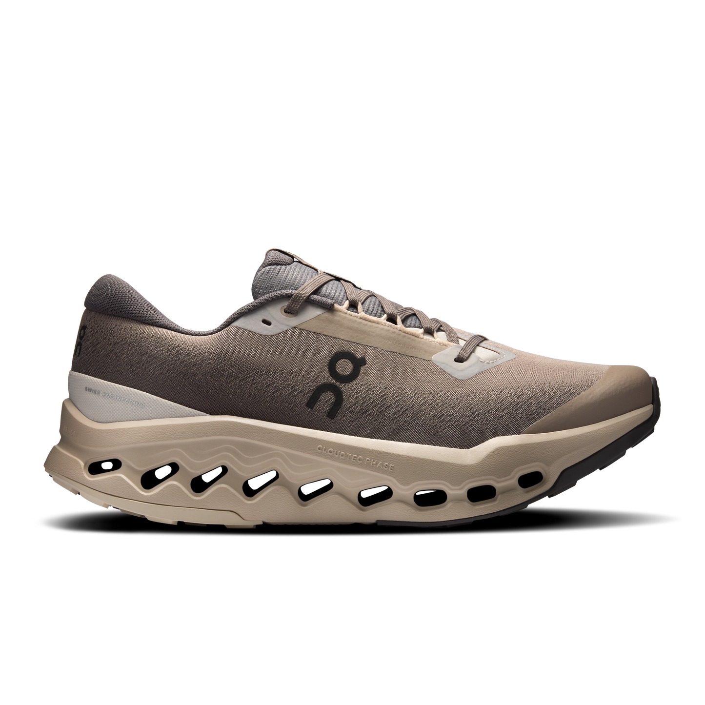 On Running Men's Cloudsurfer Trail 2 Waterproof Shoes - Cinder / Desert