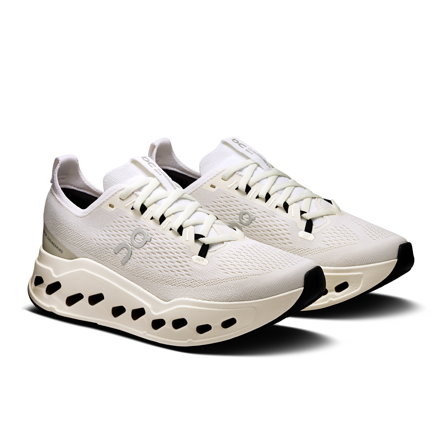 On Running Women's Cloudsurfer Max Wide Shoes - White / White