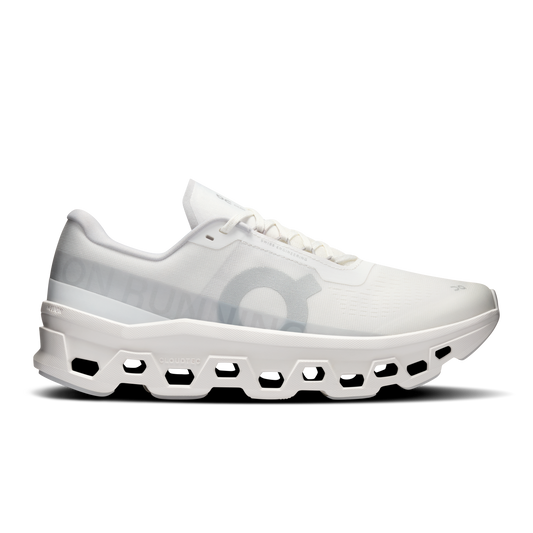 On Running Men's Cloudmonster 1 Shoes - White / White