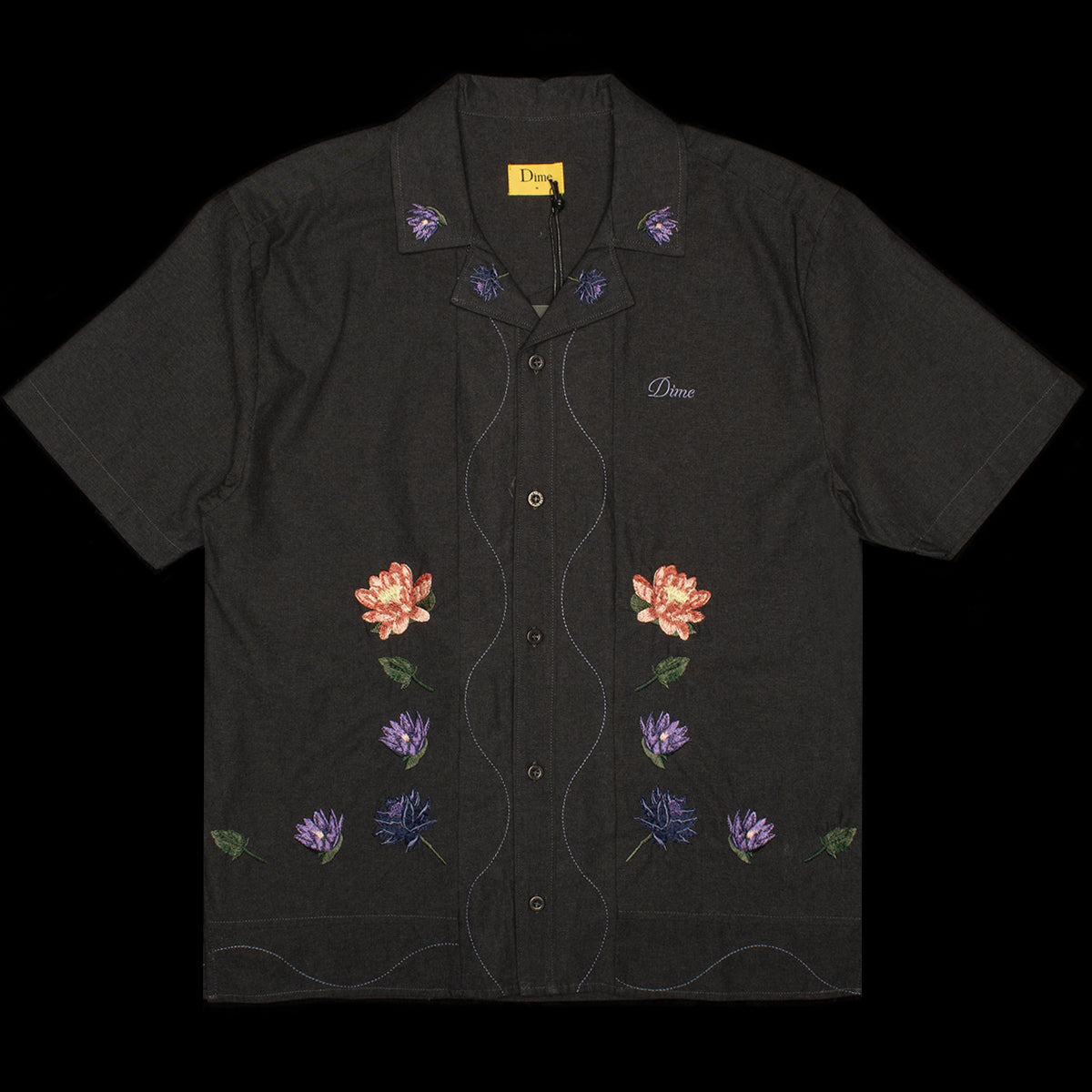 Lotus Button-Up S/S Shirt