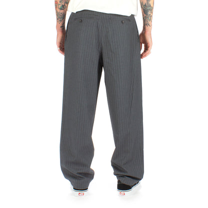 Striped Volume Pleated Trouser