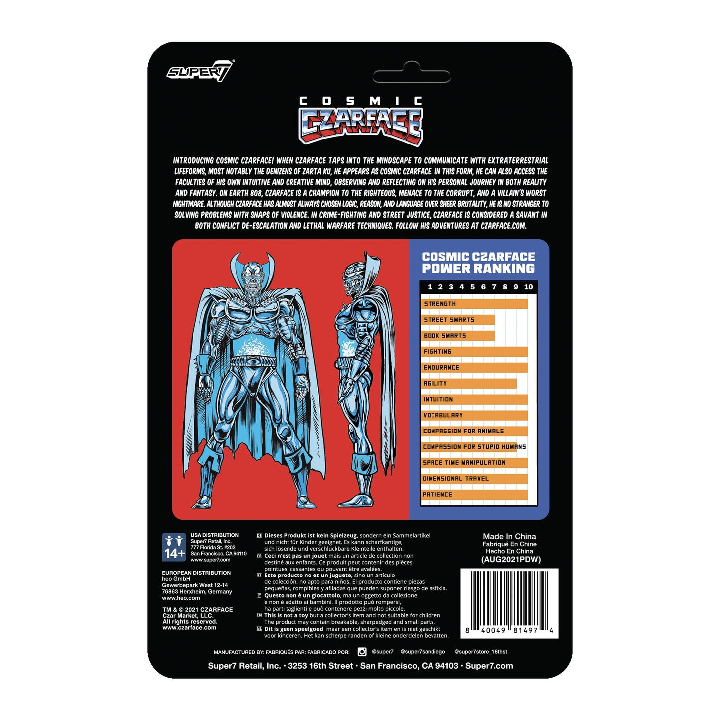 Czarface ReAction Figure - Cosmic Czarface