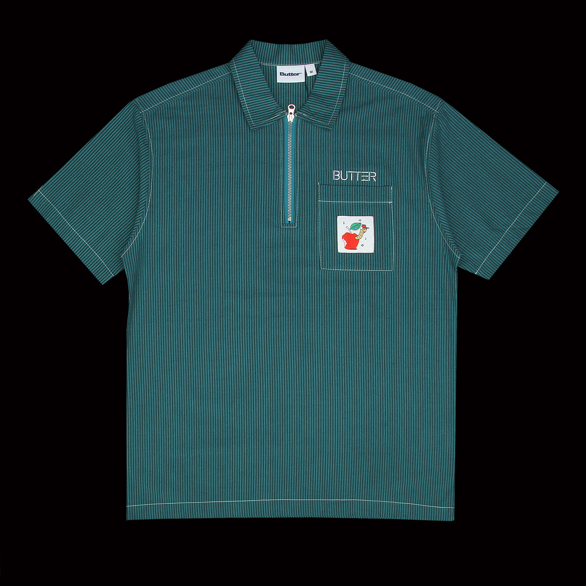 Seersucker Zip Shirt
