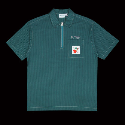 Seersucker Zip Shirt