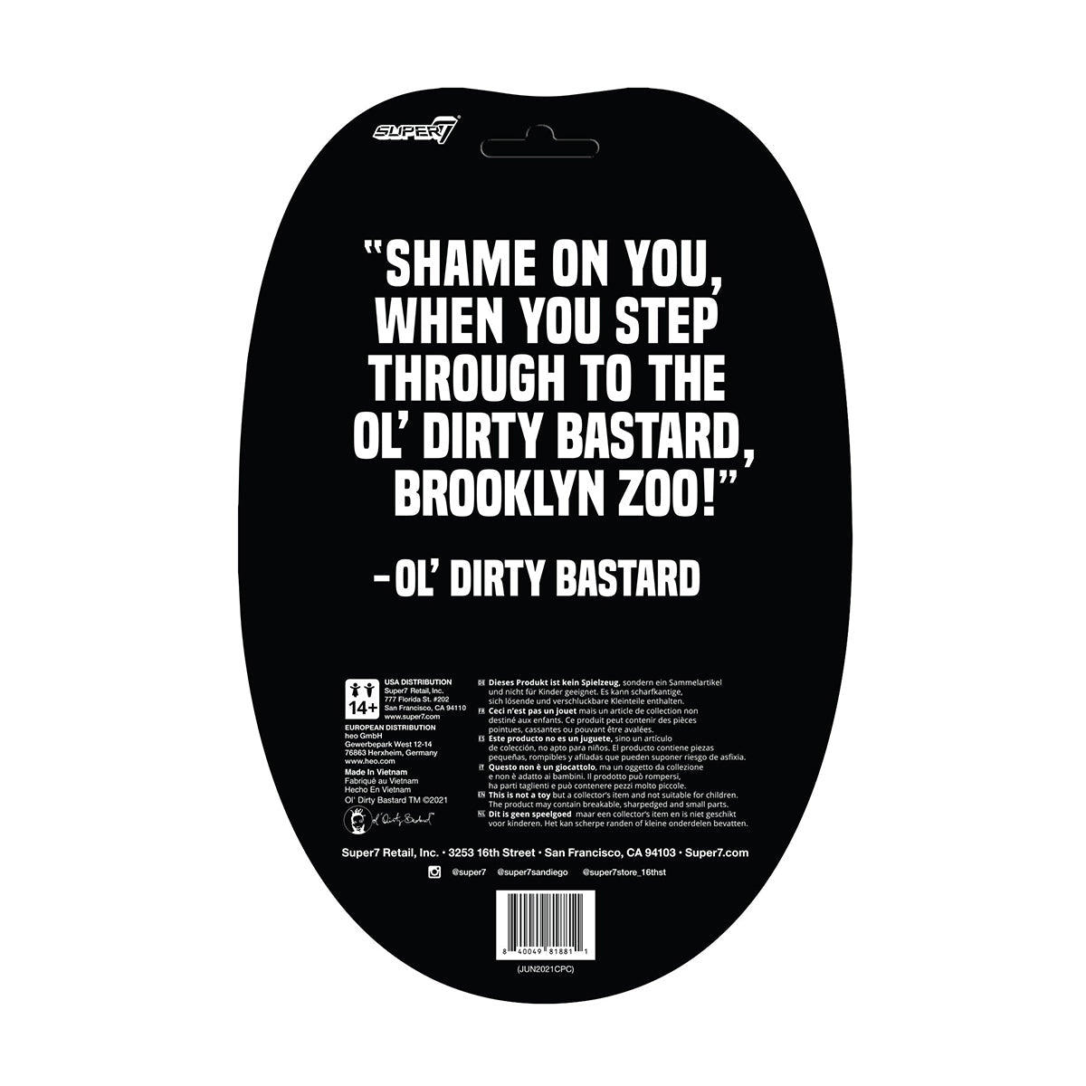 ODB ReAction Figure - Brooklyn Zoo
