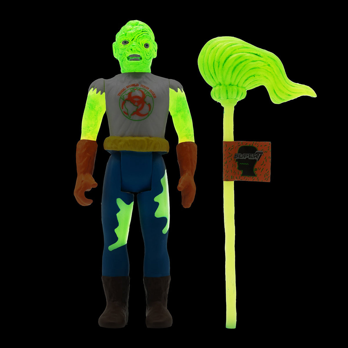 Toxic Avenger x Brain Dead ReAction Figure - Toxie (Glow)