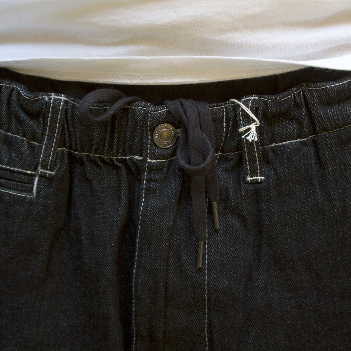 Stitch Denim Pants