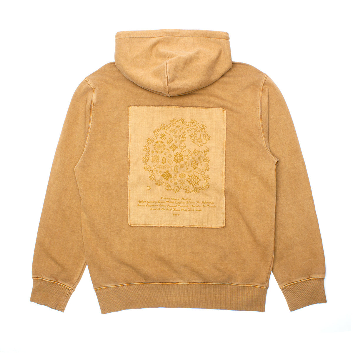 Hooded Verse Patch Sweatshirt