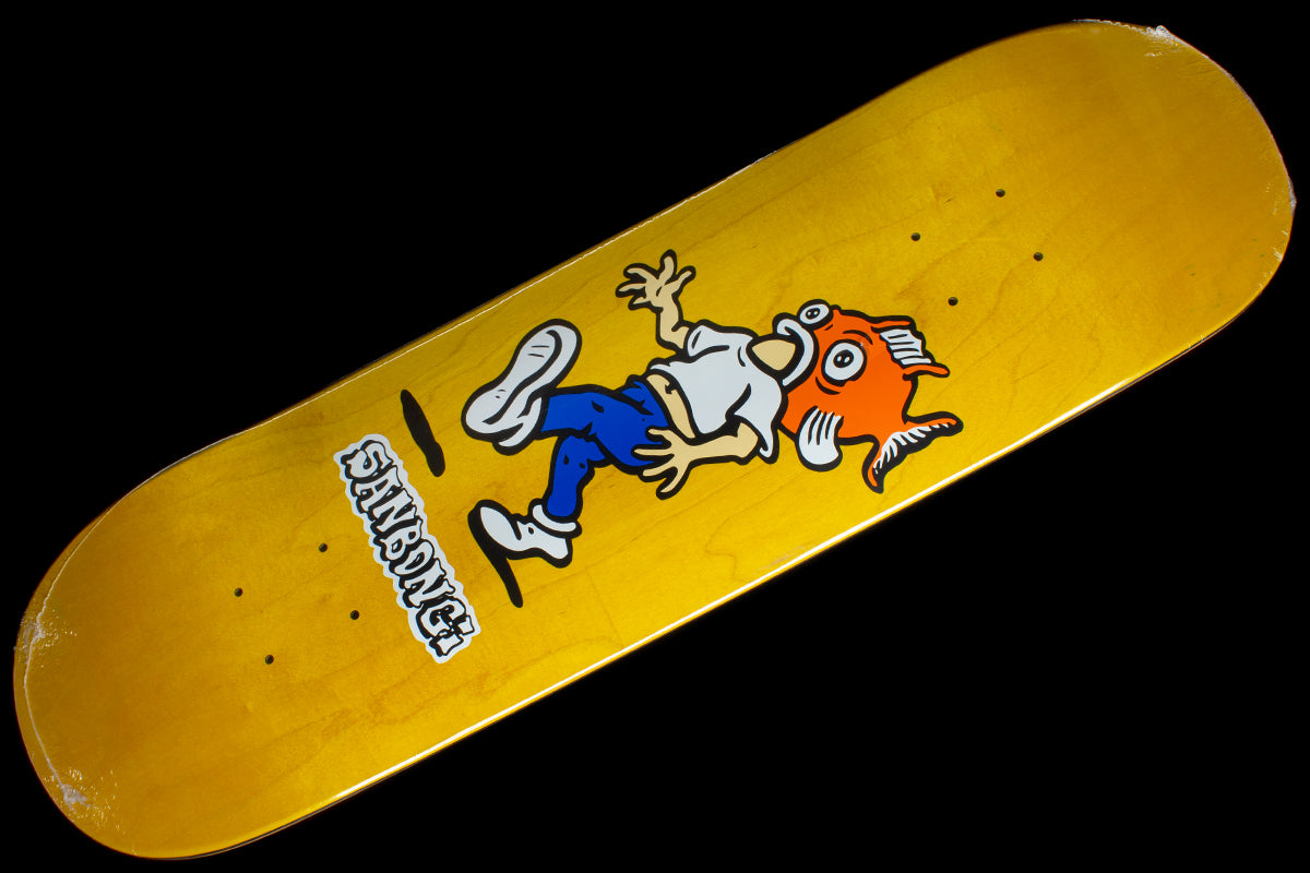 Sanbongi Fish Head Yellow Deck 8.375"