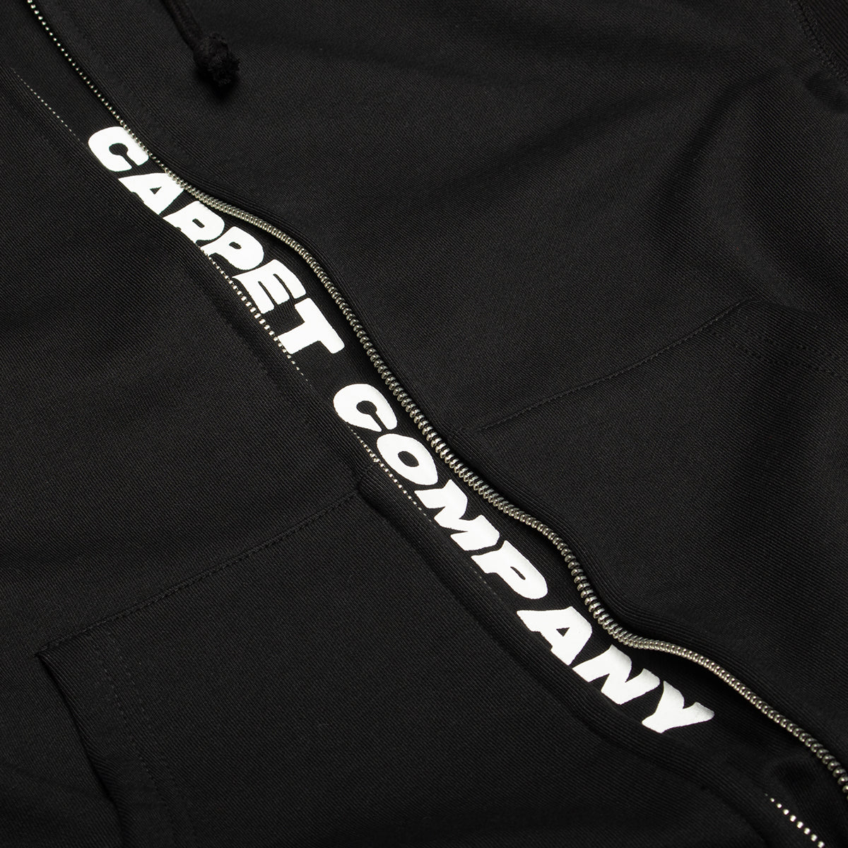 Fake Zip-Up Hoodie
