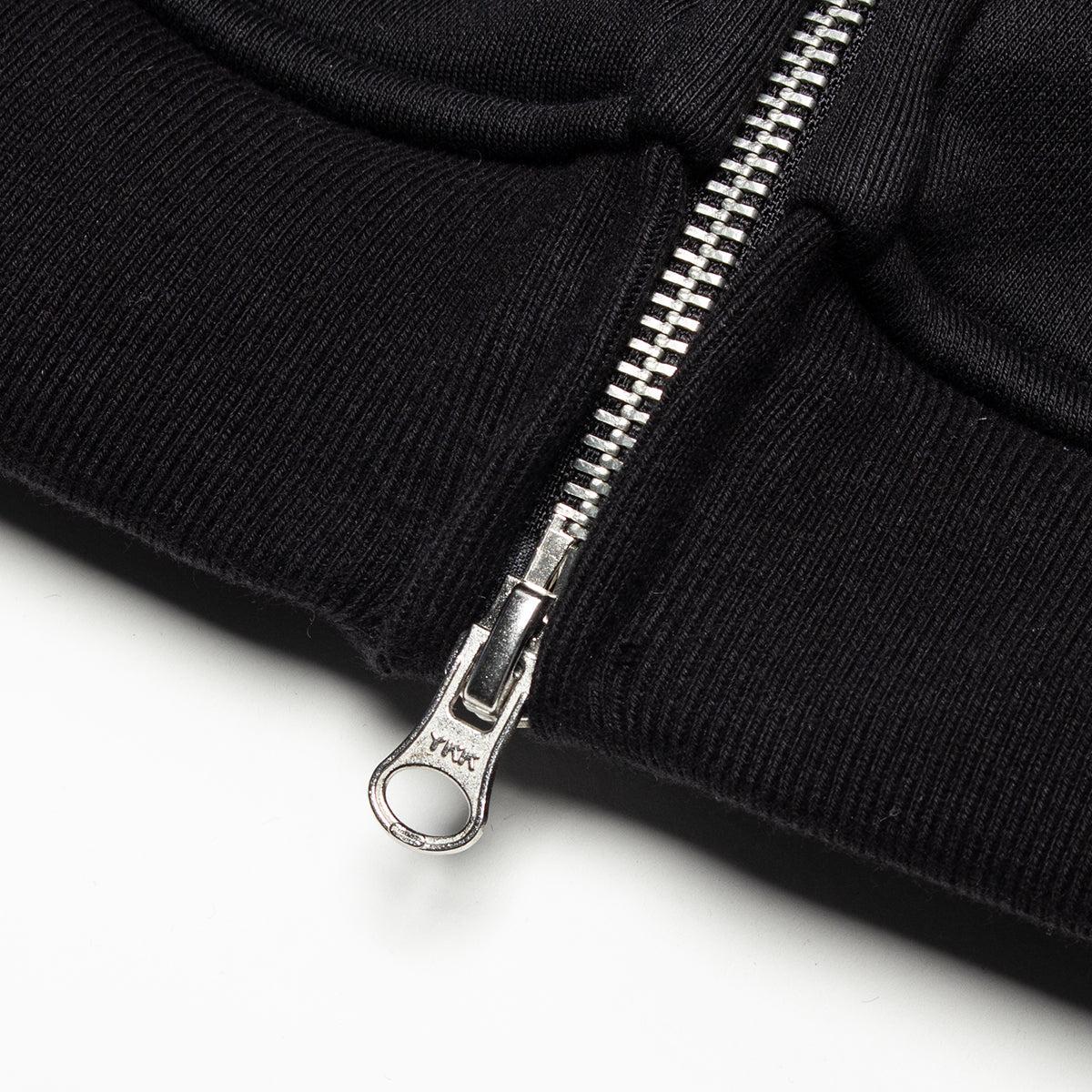 Fake Zip-Up Hoodie