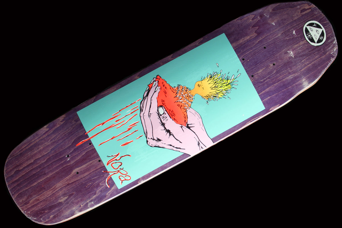 Soil on Wicked Queen Purple Stain Deck - 8.625