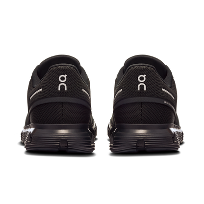 On Running Men's Cloud 6 Wide Shoes - Black / Black