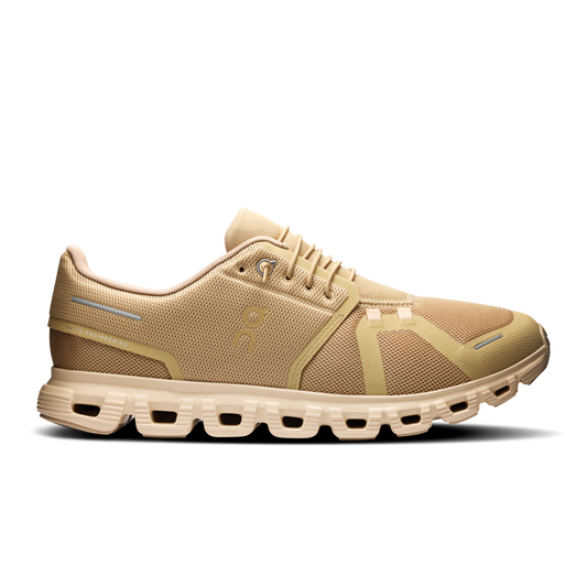 On Running Men's Cloud 6 Shoes - Chai / Sand