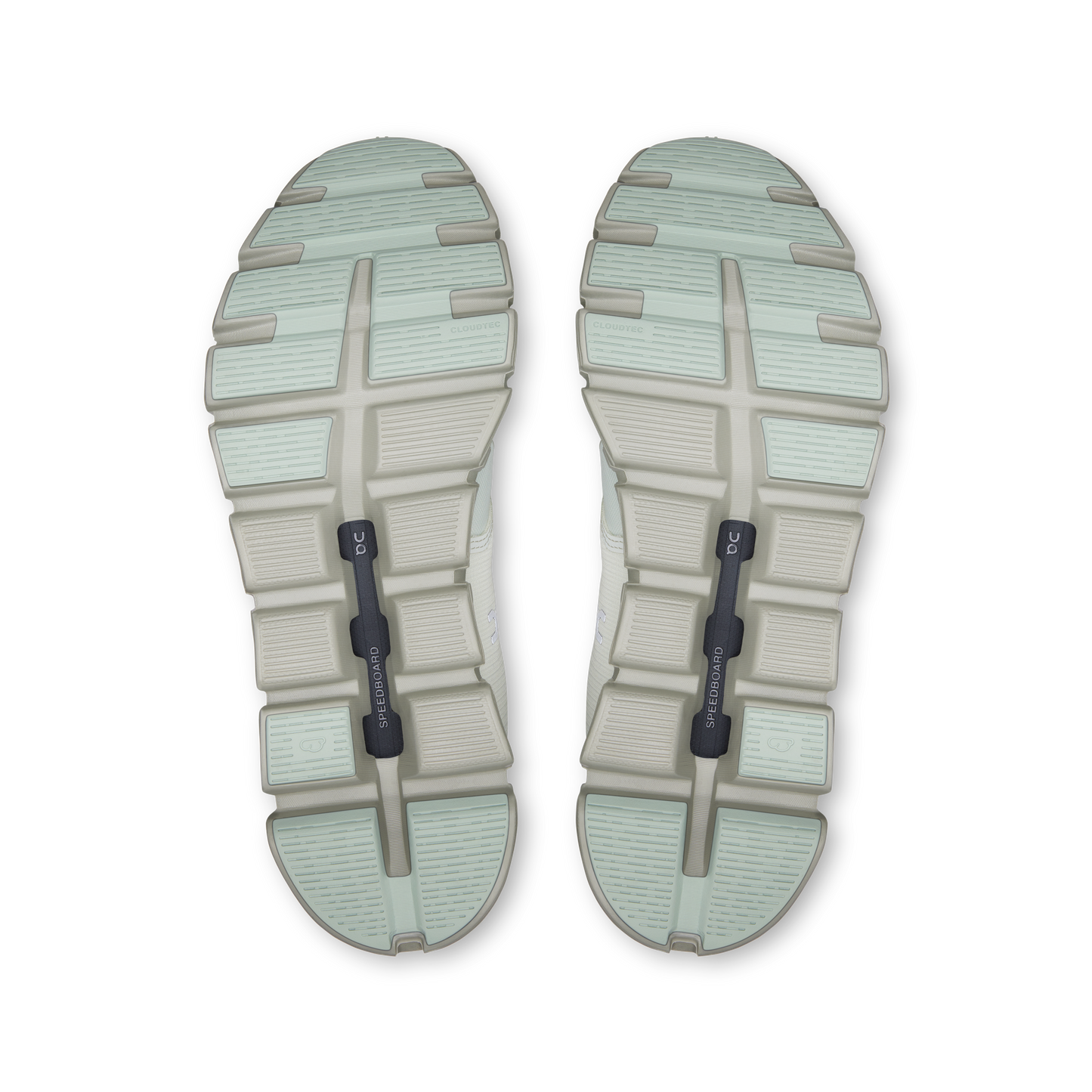 On Running Men's Cloud 6 Waterproof Shoes - Iceberg / Tin