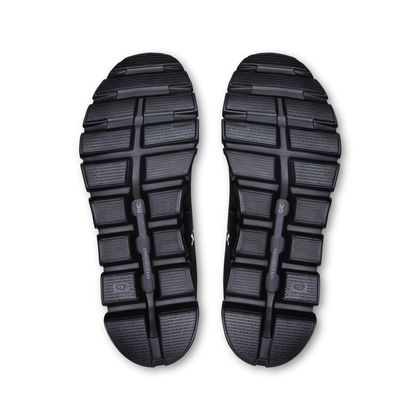 On Running Men's Cloud 6 Waterproof Shoes - Black / Black