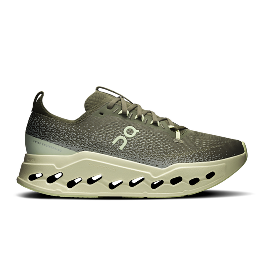 On Running Men's Cloudsurfer Max Shoes - Olive / Seedling