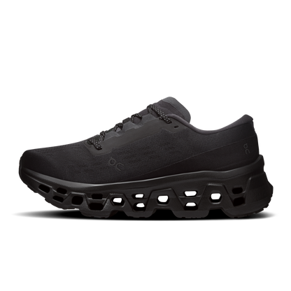 On Running Women's Cloudmonster 3 Shoes - Black / Black