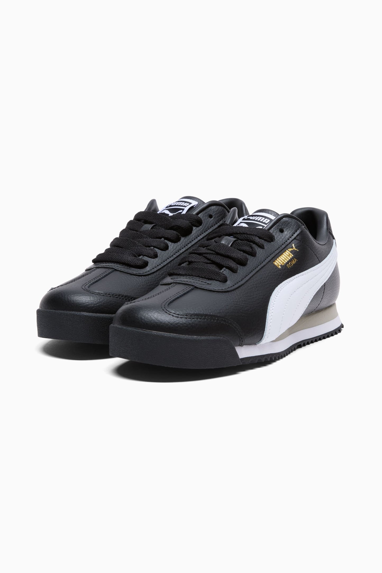 Puma Women's Roma Shoes - Black / White / Smokey Gray