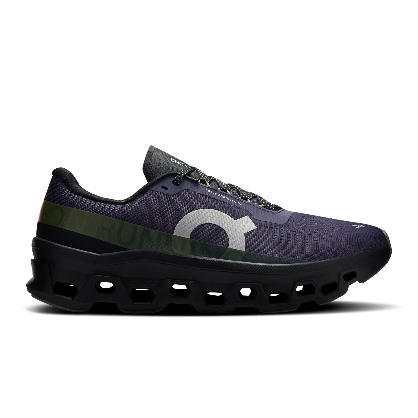 On Running Men's Cloudmonster 1 Shoes - Flint / Black