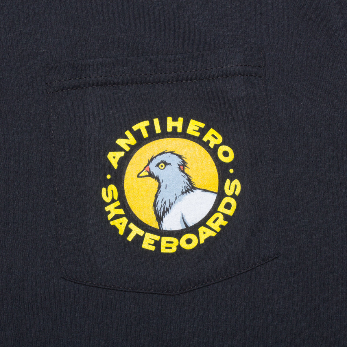 Pigeon Round Pocket T-Shirt