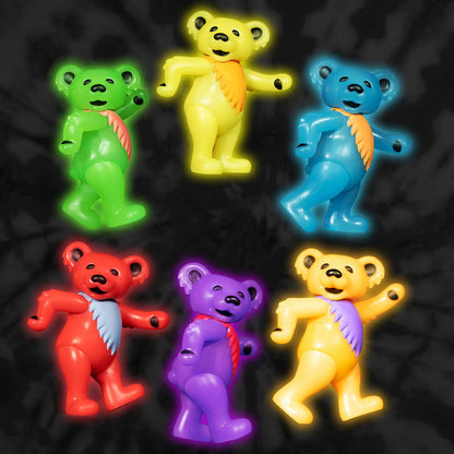 Grateful Dead Reaction Figure - Dancing Bears Glow Box Flat (6)