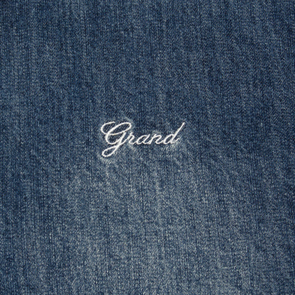 Sherpa Lined Denim Track Jacket