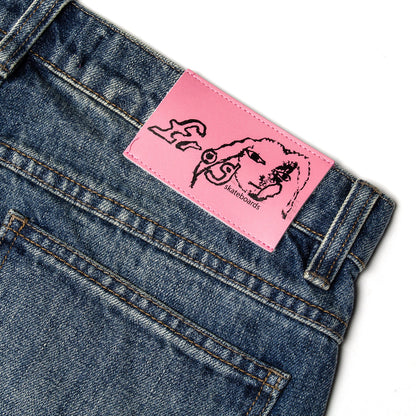 Relaxed Fit Bootcut Jeans