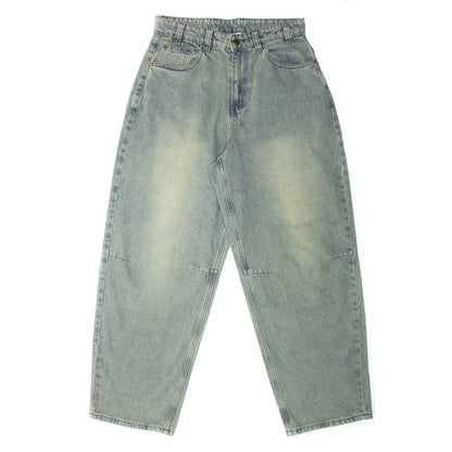 Wide Cut Denim Jeans