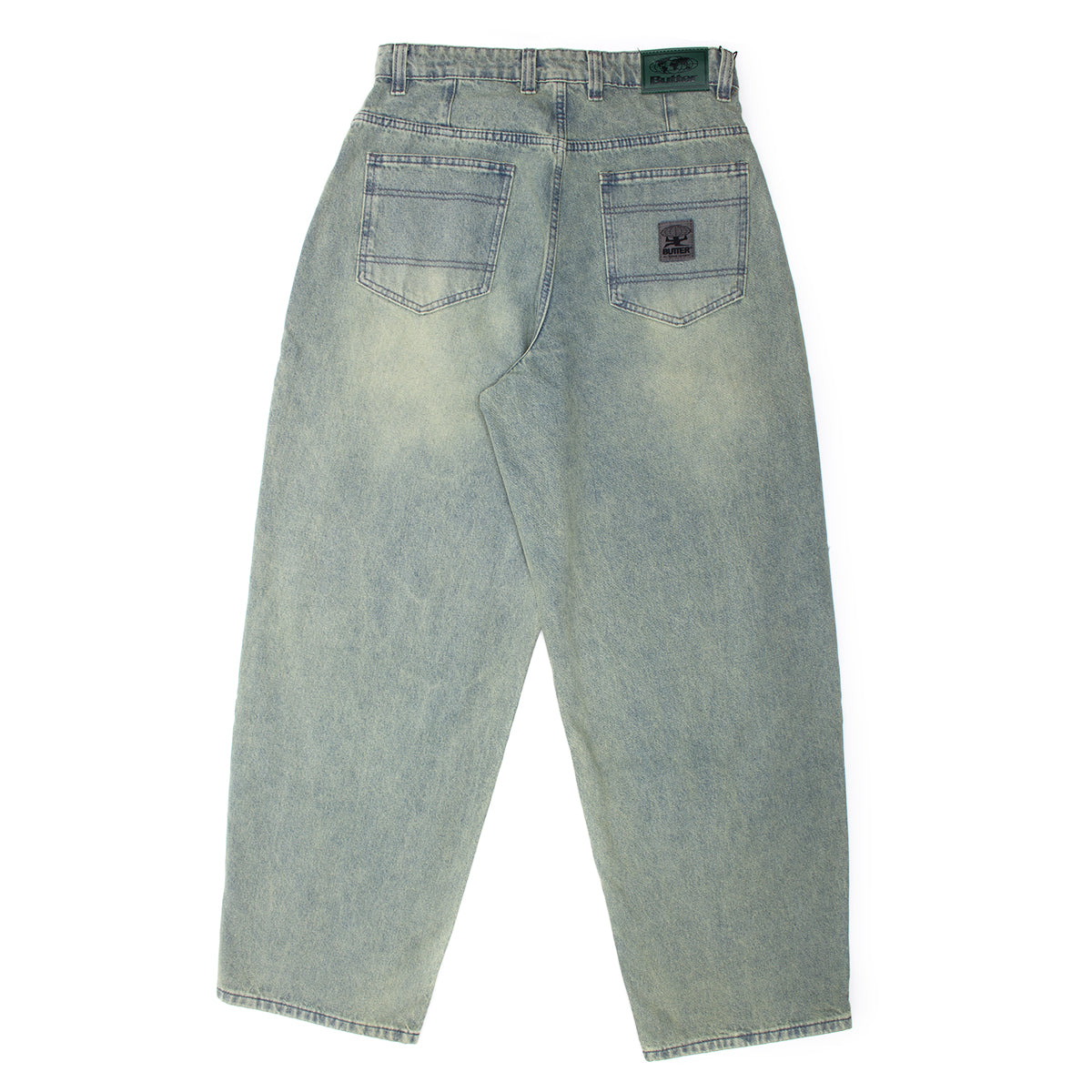 Wide Cut Denim Jeans