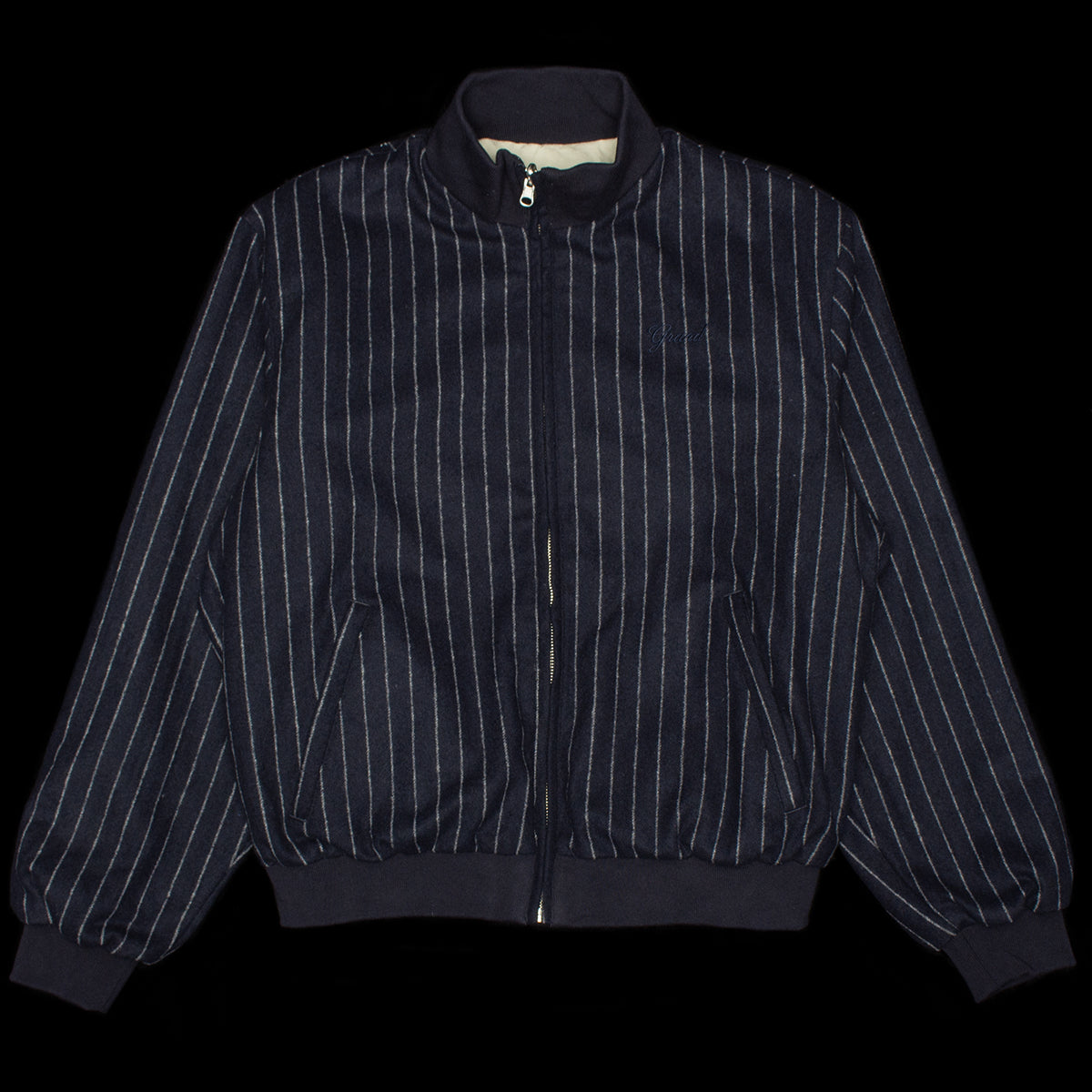 Reversible Pinstripe Jacket