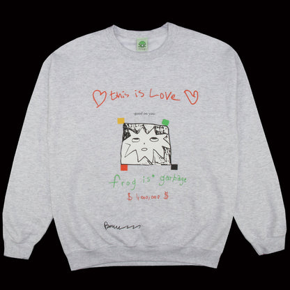 Frog is Garbage Sweater